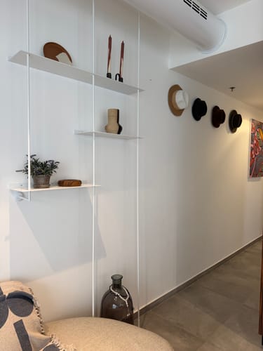 Customer photo review of ספריית מדפים בהזמנה אישית