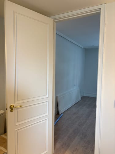 Customer photo review of Manilla roseta redonda en Aluminio R-410 dorado