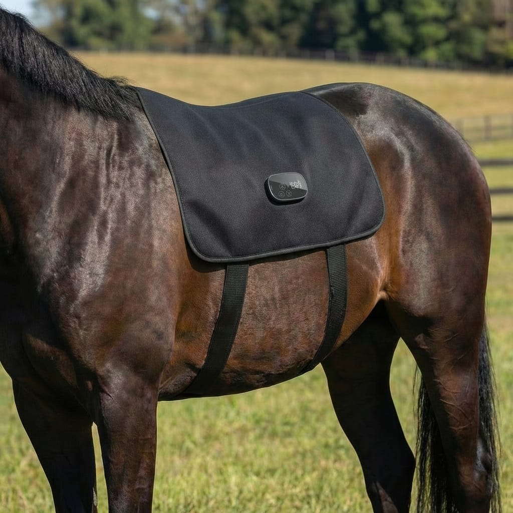 Customer photo review of HorseHalo™ Full-Back Red Light Pad