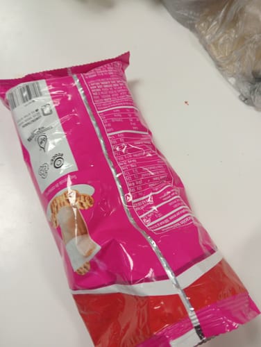 Imagen de un cliente para la reseña de Testoplex Cipionato, mostrando un empaque de plástico rosa.
