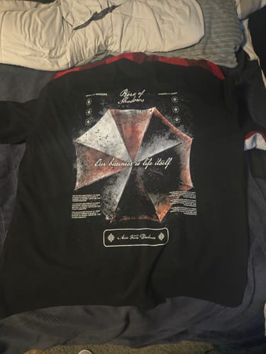Customer photo review of [Limited Edition] 'RE: Umbrella Corp' T-Shirt