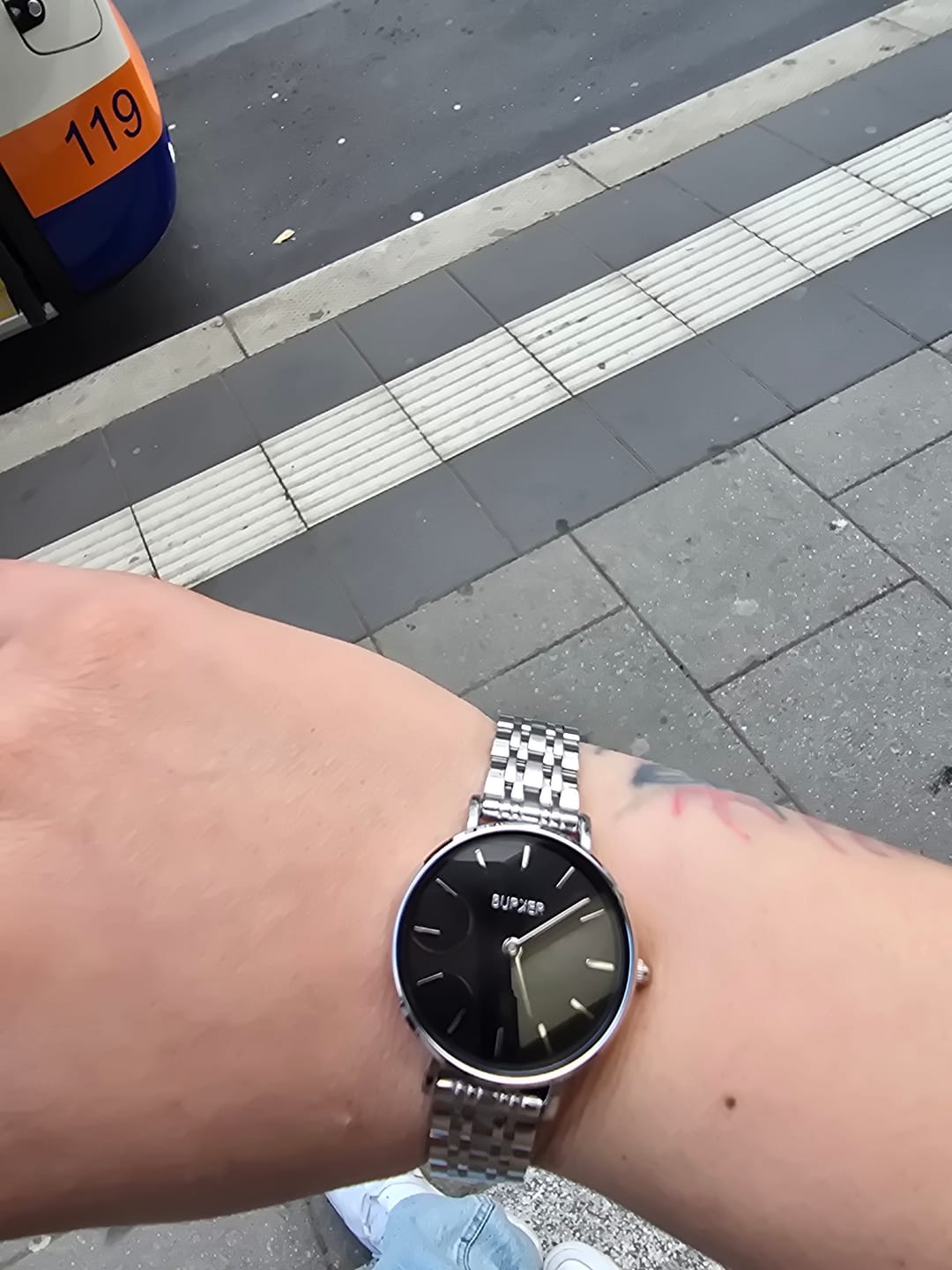 Customer photo review of Ruby Petite Silver Black