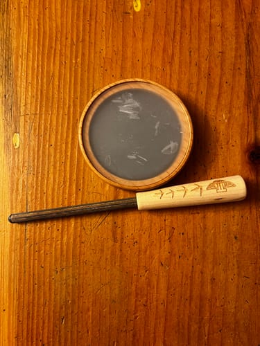 Customer photo review of Crystal Over Slate Pot Call - All Weather