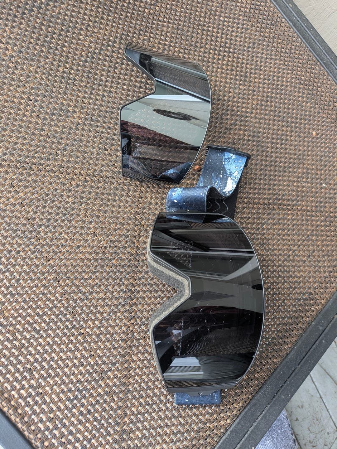 Customer photo review of K721 Ski Goggle Magnetic Replacement Lens