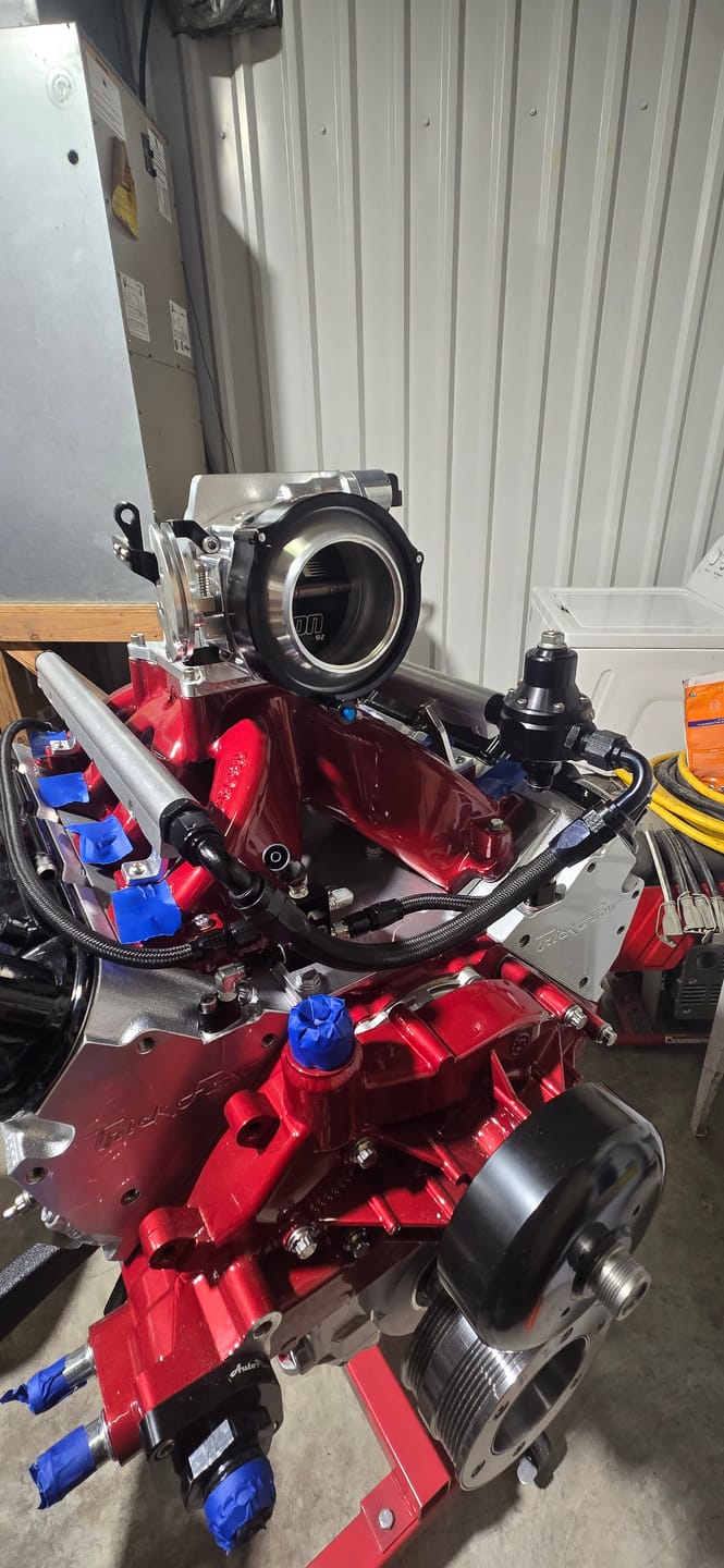 Customer photo review of Motion Raceworks LS DIY Steam Vent Coolant Crossover Kit