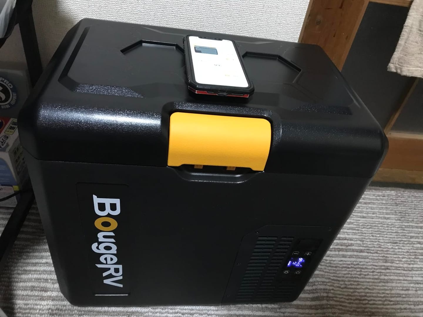 Customer photo review of BougeRV CRH 18L ポータブル冷蔵庫 ブラック