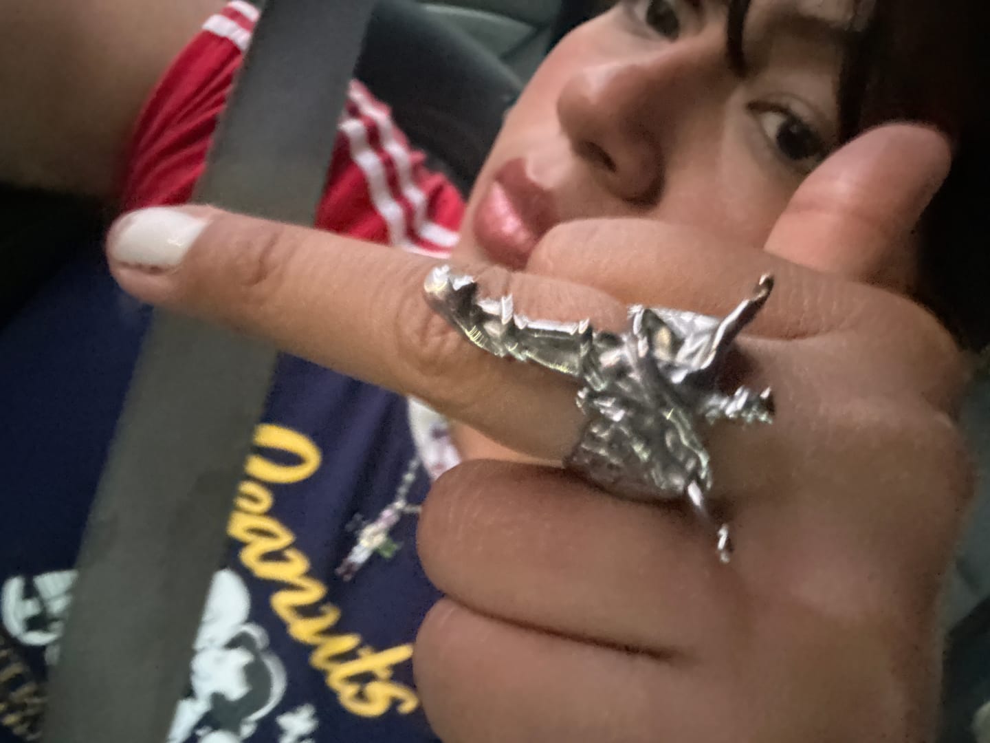Customer photo review of FALLEN ANGEL RING