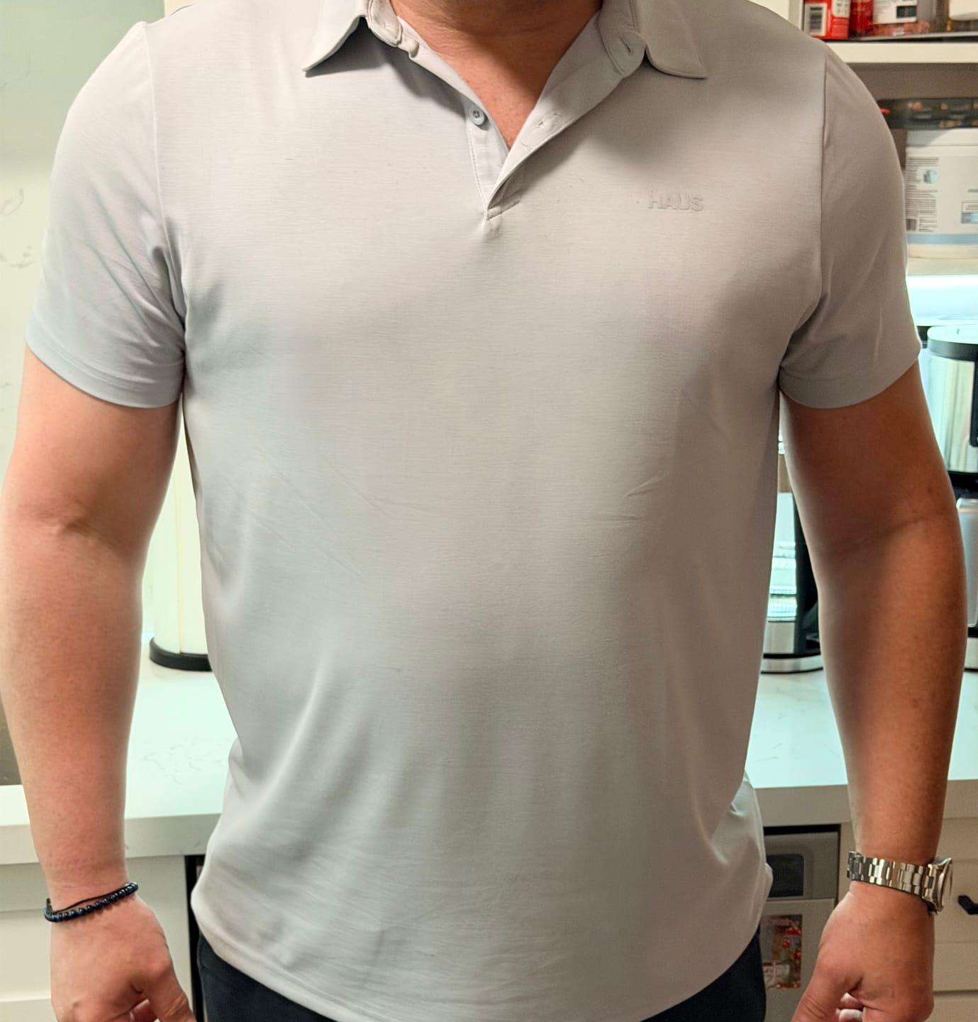 Customer photo review of Core Athletic Polo