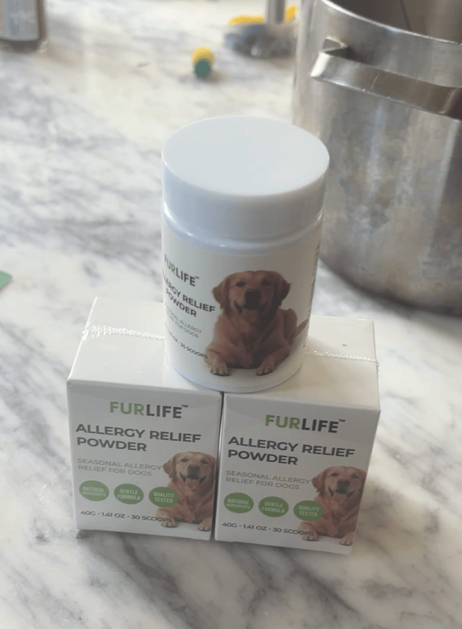 Customer photo review of FurLife™ - Allergy Relief Powder