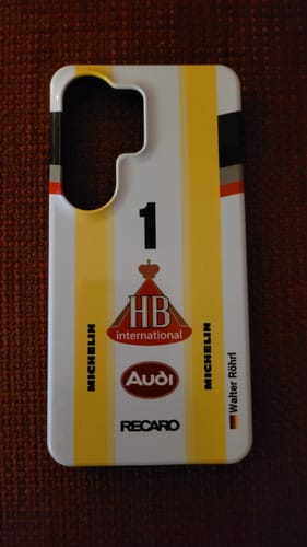 Customer photo review of Audi Quattro S1 E2 Gruppe B Livery - Individuelle Premium Hülle für Samsung