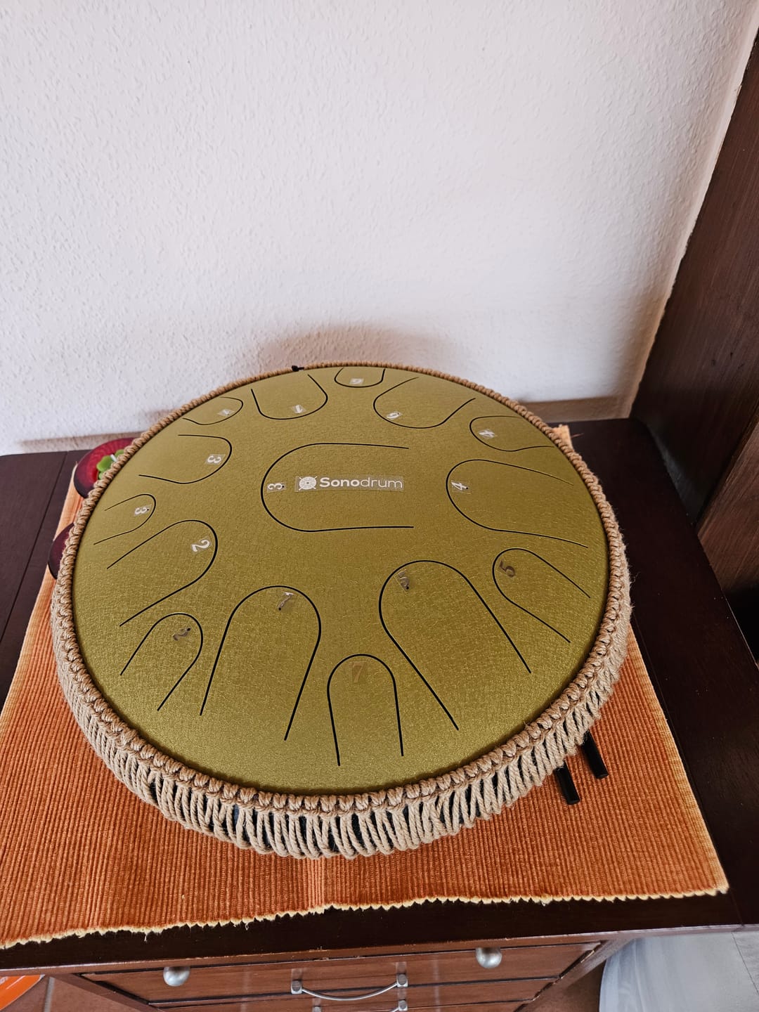 Customer photo review of Sonodrum Zungentrommel - "Premium" - Handgefertigt - 35,5cm - 15 Zungen - C-Dur
