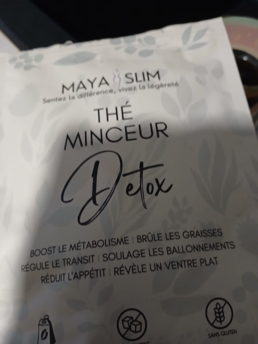 Customer photo review of Thé Minceur Detox