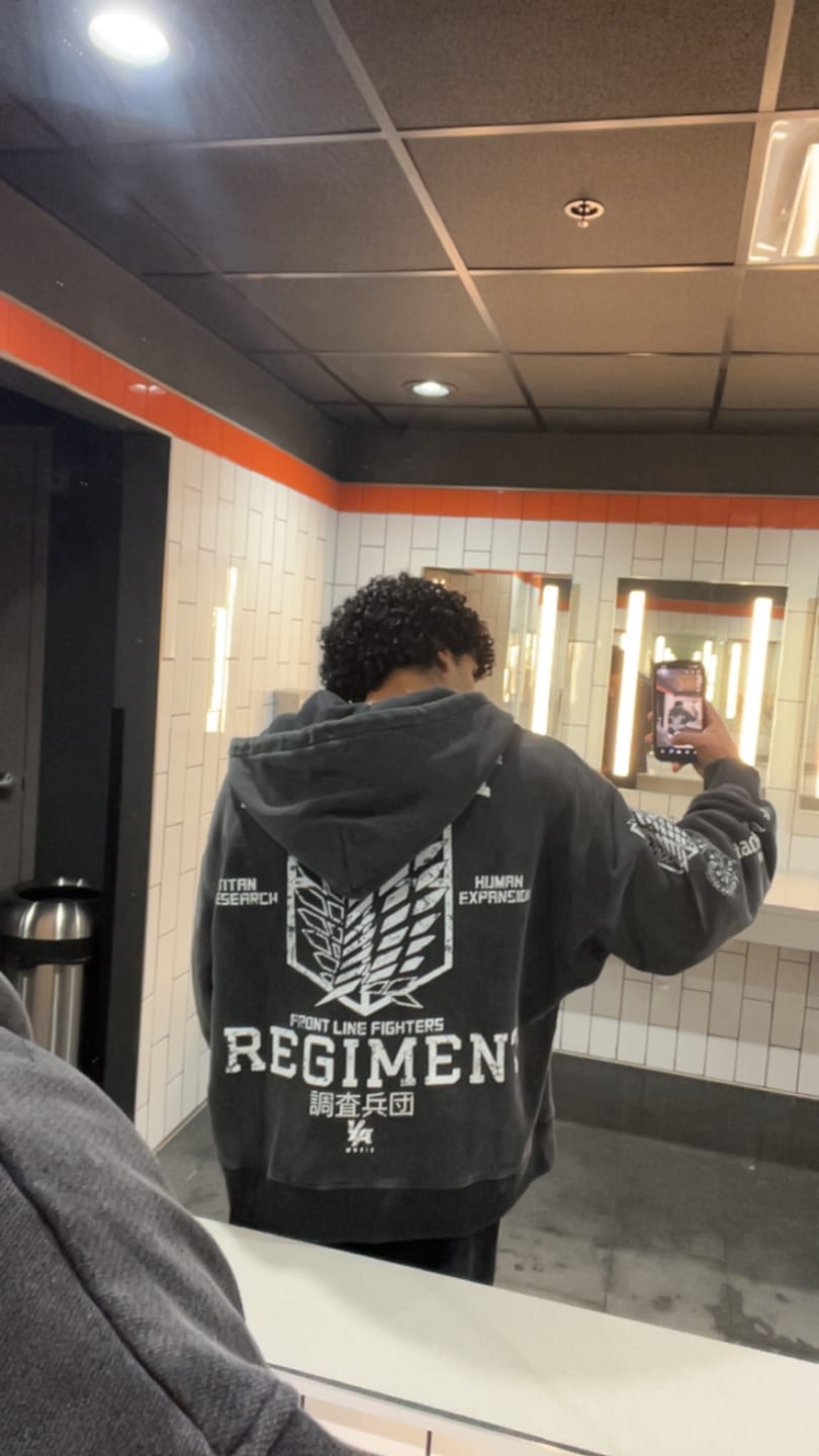 Customer photo review of 5138 - AOT©  x YLA Zip-Up Hoodies