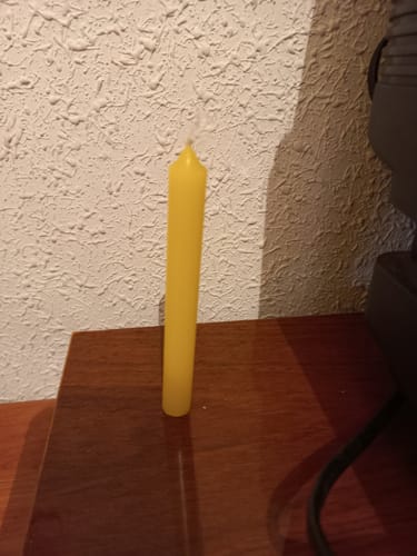 Customer photo review of Vela Amarilla - Abundancia