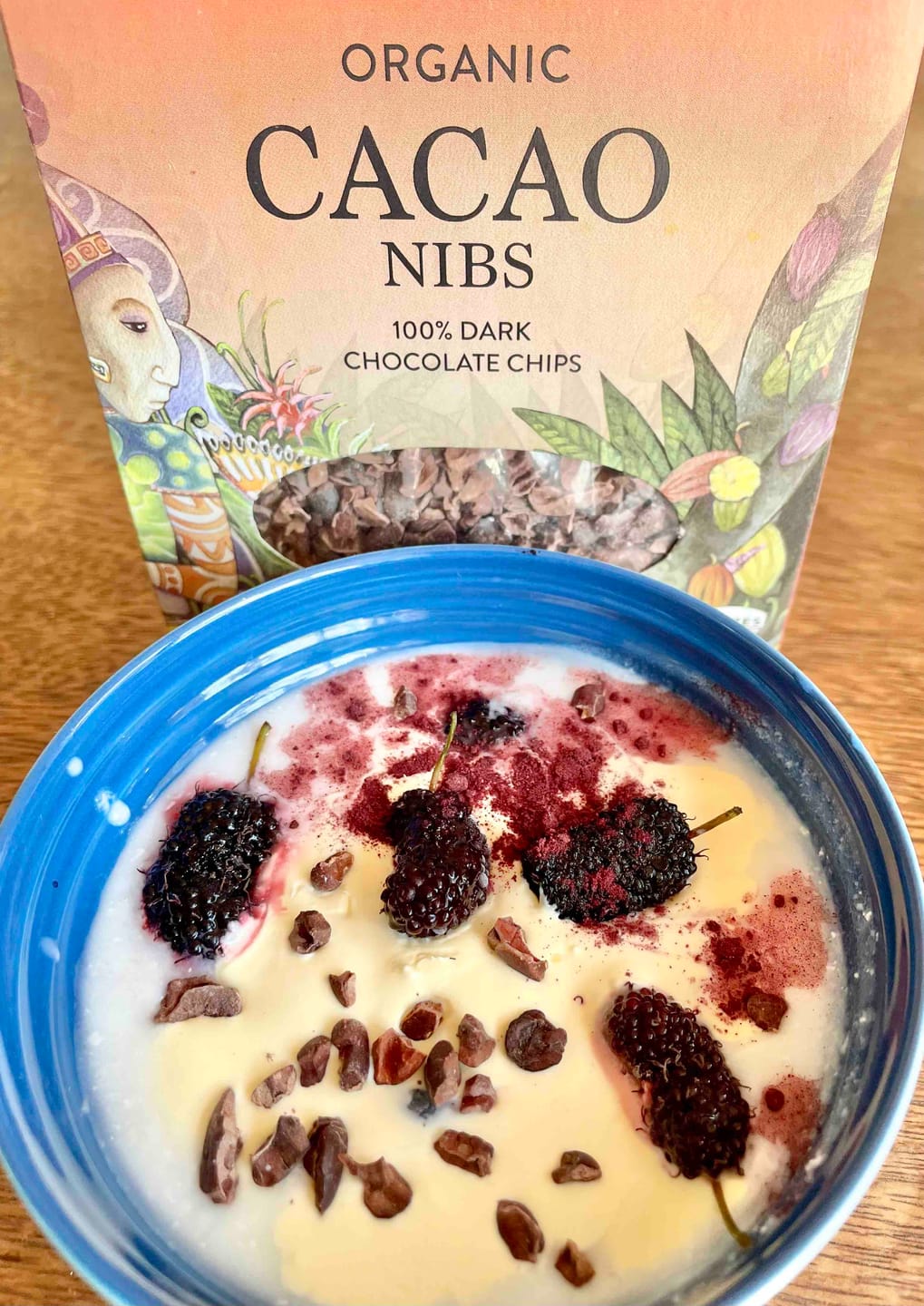 Customer photo review of Organic Cacao Nibs