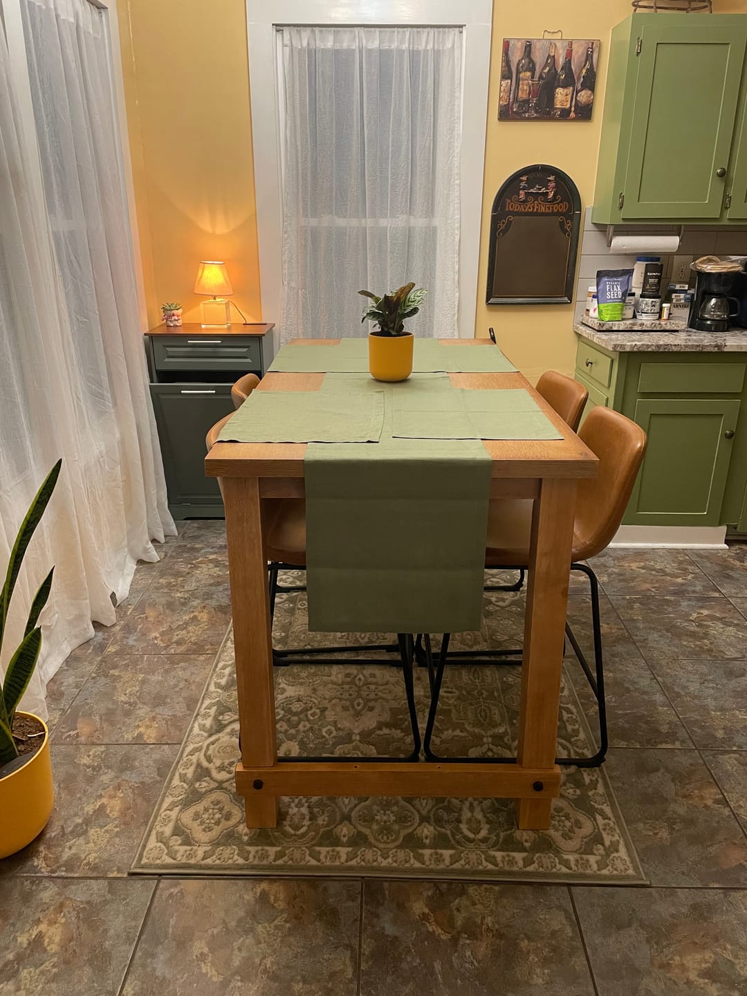 Customer photo review of Diana Medium Weight Placemats