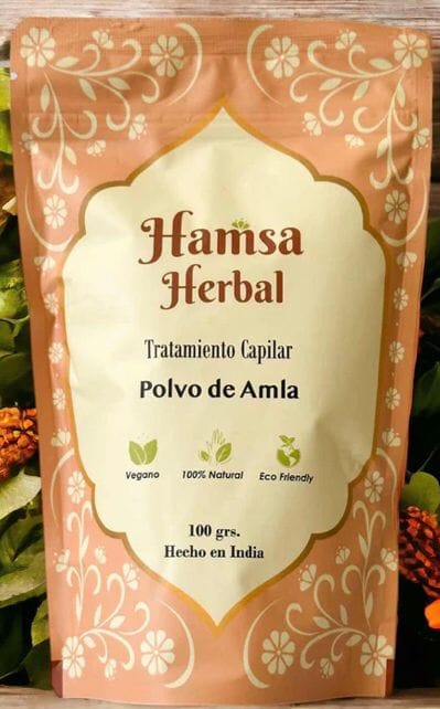 Customer photo review of Tratamiento Capilar Polvo de Amla