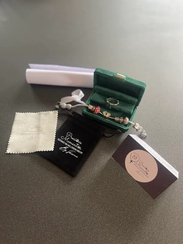 Customer photo review of Keepsake Dainty Sparkle Full Marquise Ring
