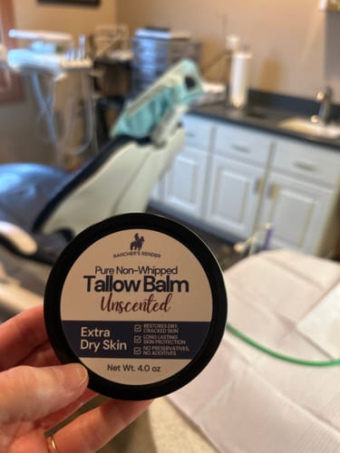 Customer photo review of Pure Tallow Balm