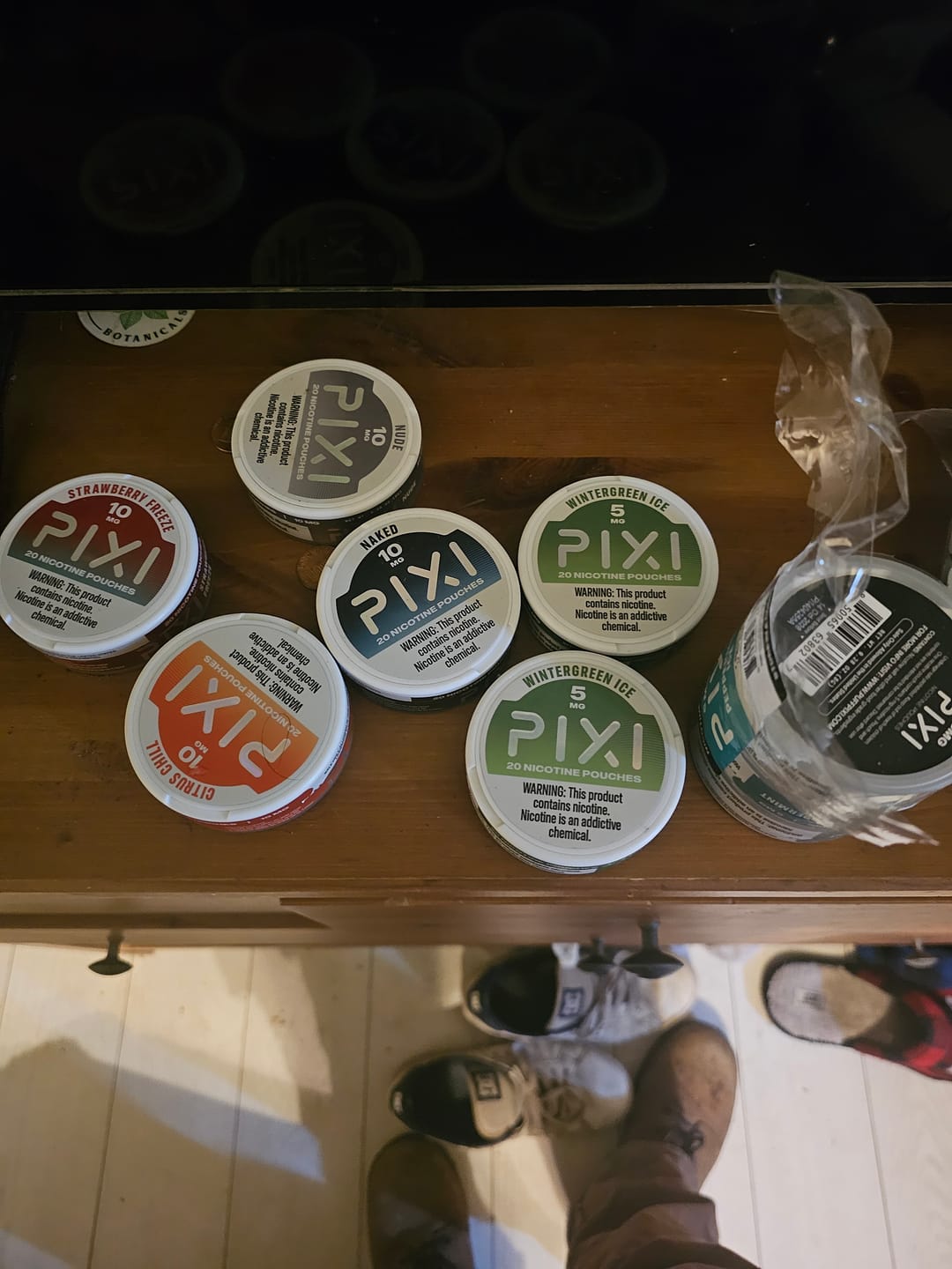 Customer photo review of PIXI Nicotine Pouches