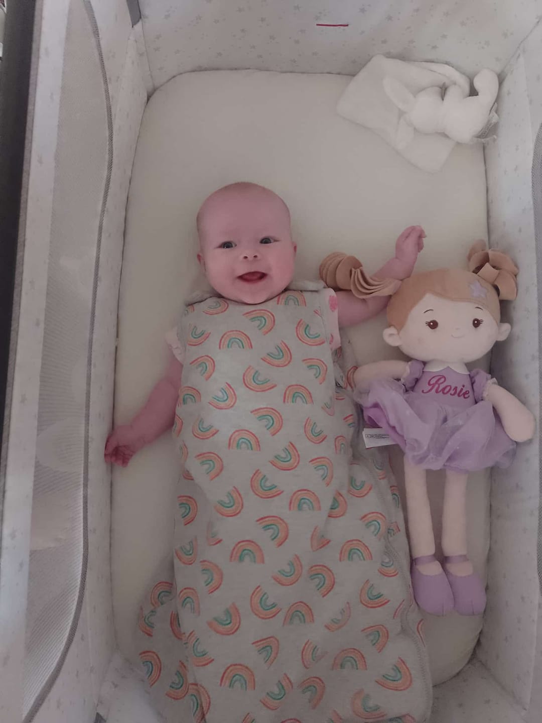 Customer photo review of Leyadoll Soft Plush Personalized Leya Doll, My First Baby Doll