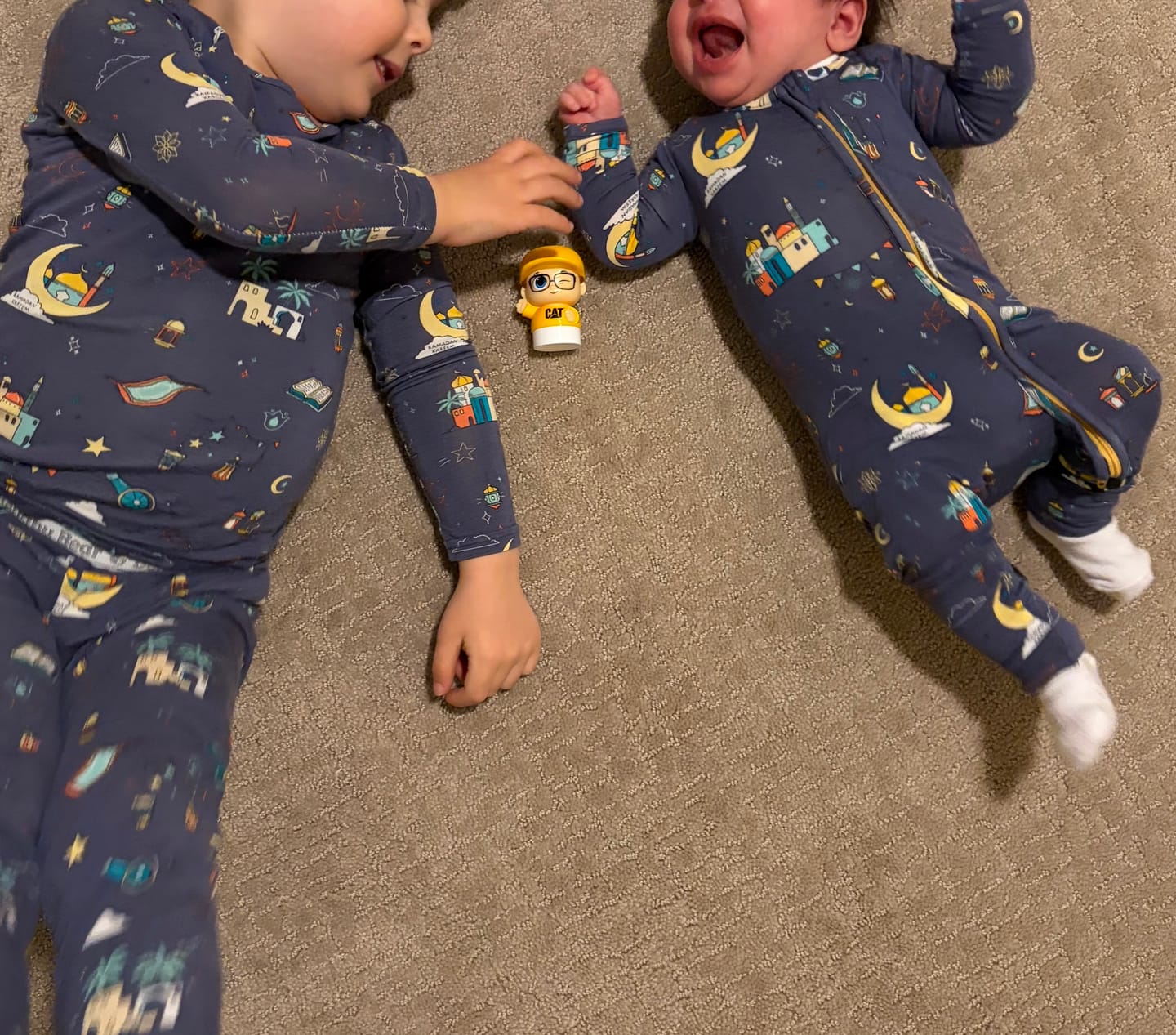 Customer photo review of Ramadan Bamboo Convertible Footie
