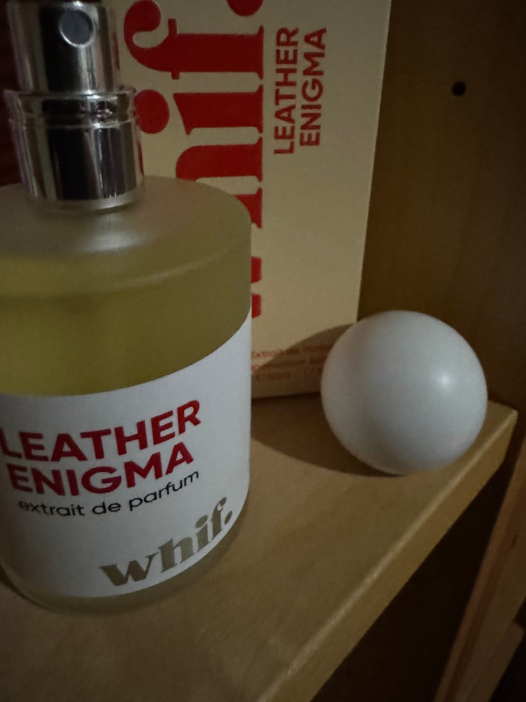 Customer photo review of Leather Enigma