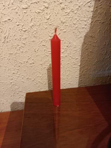 Customer photo review of Vela Roja - Pasión