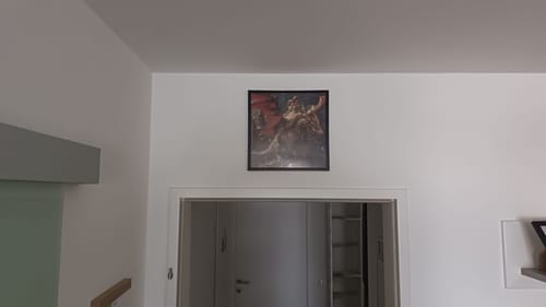 Kundenbewertung mit Foto zu Prinzessin neben fliegendem Drachen