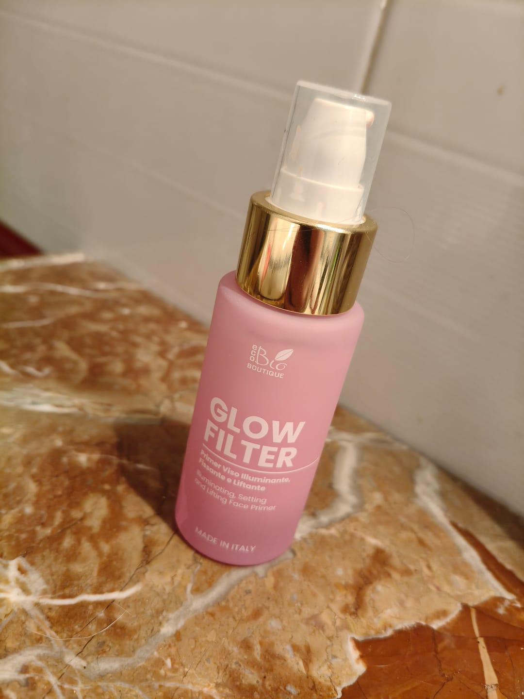 Customer photo review of Glow Filter - Primer