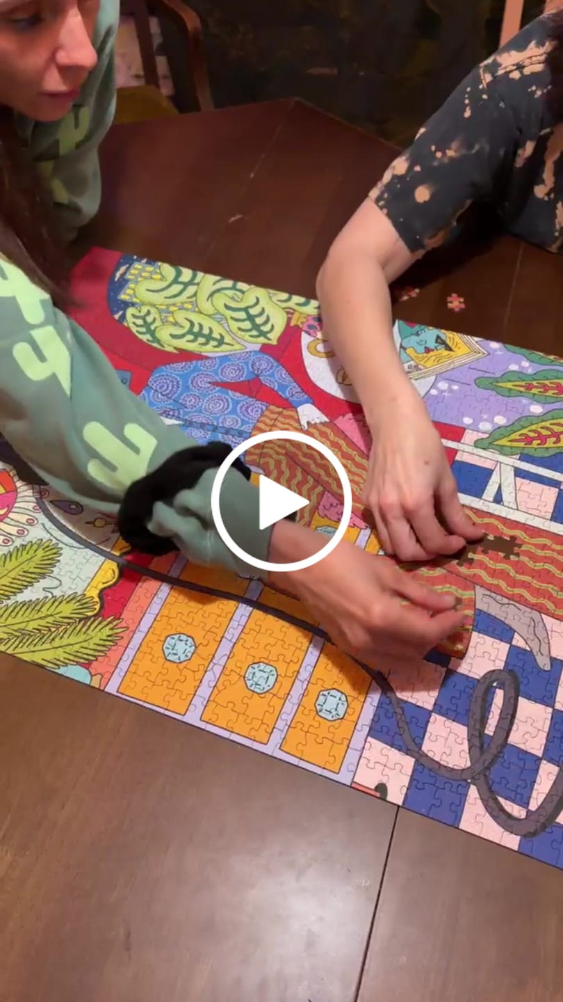 Customer video review of Mama Told Me | 1000 Piece Puzzle