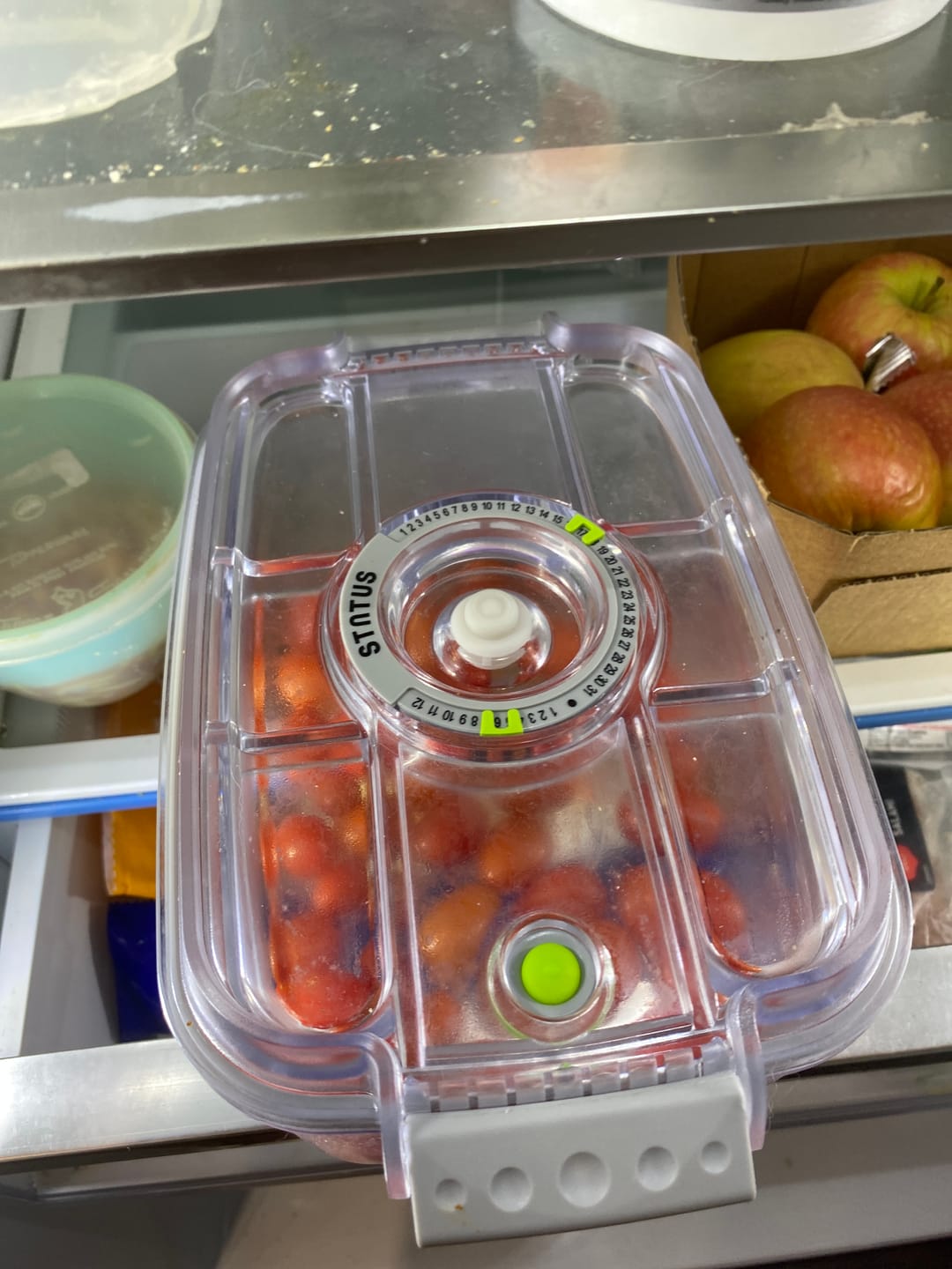 Customer photo review of Status Food Vacuum Canisters