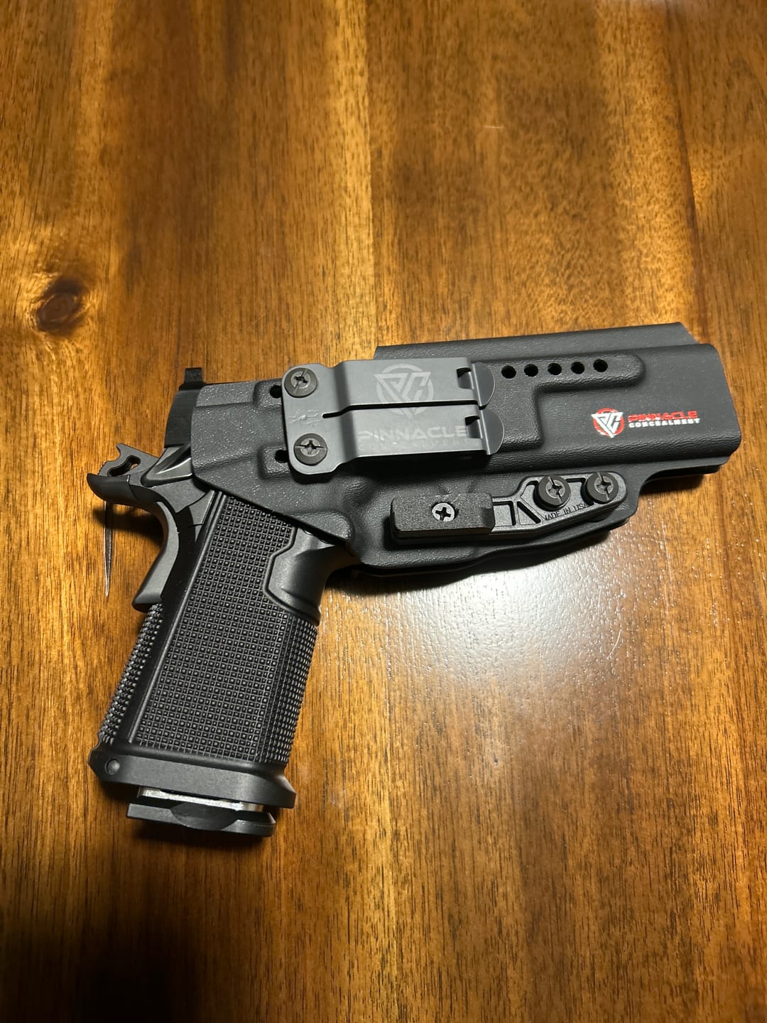 Customer photo review of Kimber 2K11 - Model 1 IWB Holster - Non Light Bearing