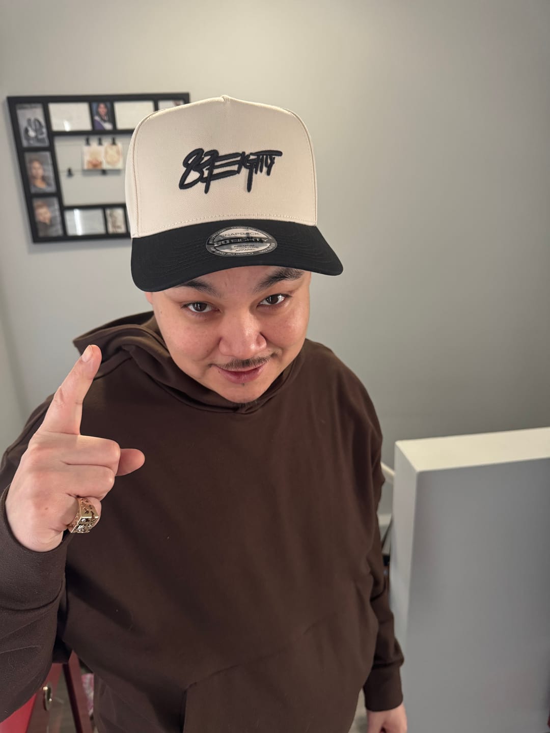 Customer photo review of 80Eighty® Signature Hat