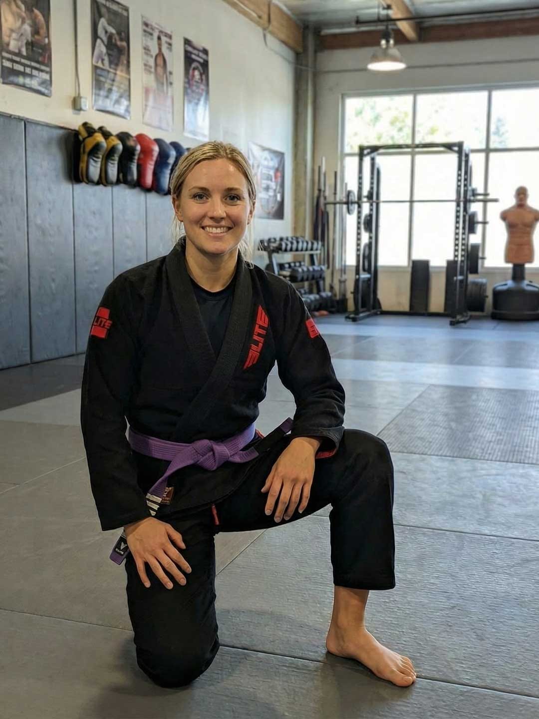Customer photo review of Core Black Brazilian Jiu Jitsu Womens BJJ Gi