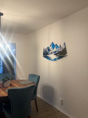 Customer photo review of Banff National Park Printed Wall Art