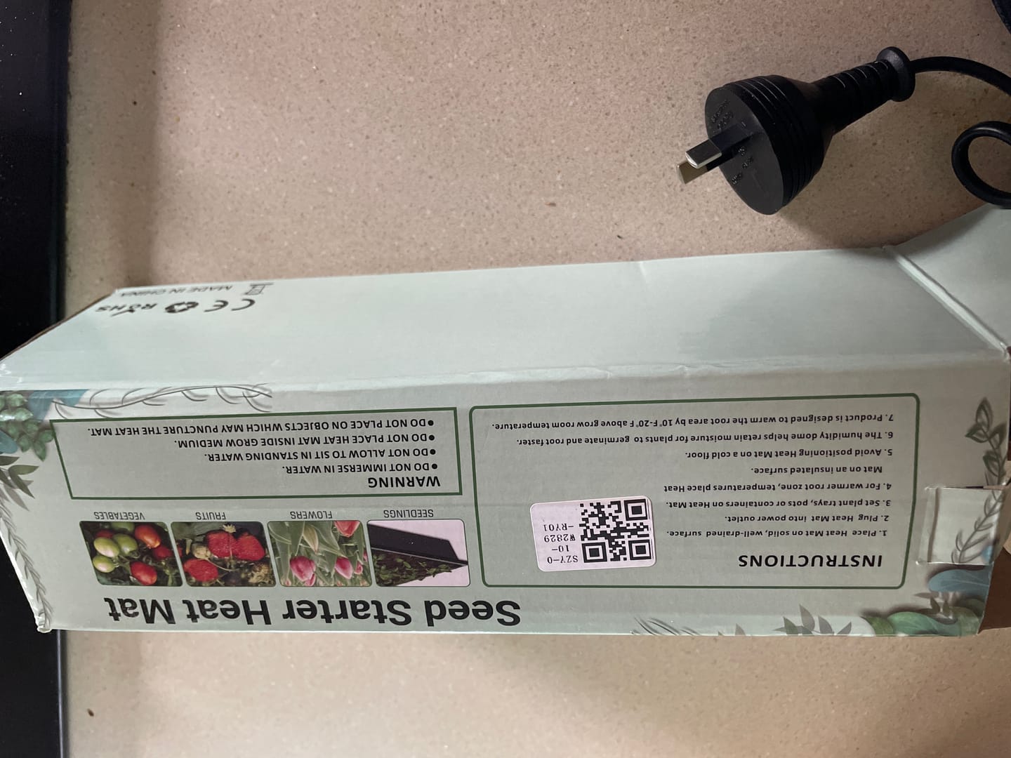 Customer photo review of Seedling Heating Mat