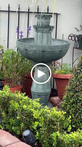 Customer video review of Bari 5-In-1 Cordless Fluted Fountain - Large Bowl Only