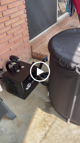 Customer video review of 1/3 HP Water Chiller