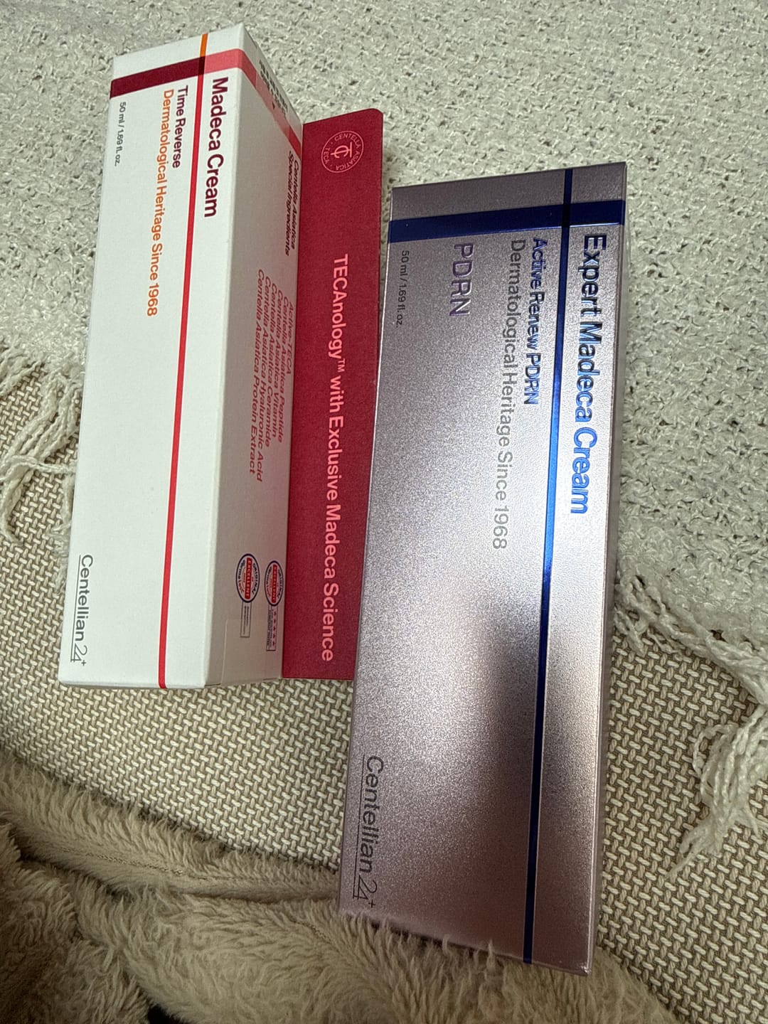 Customer photo review of Madeca Cream Best Duo