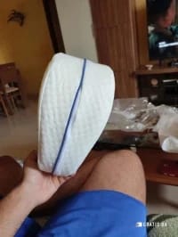 Customer photo review of Almohada terapéutica - Alivia el dolor de cadera, ciática, rodillas