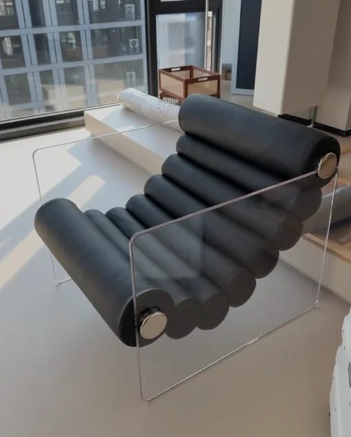 Customer photo review of Cloud Nine Accent Chair - Black