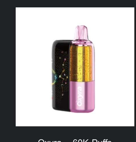 Customer photo review of Oxyra – 60K Puffs