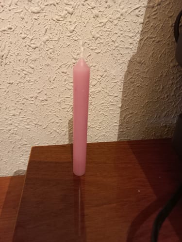 Customer photo review of Vela Rosa - Amor