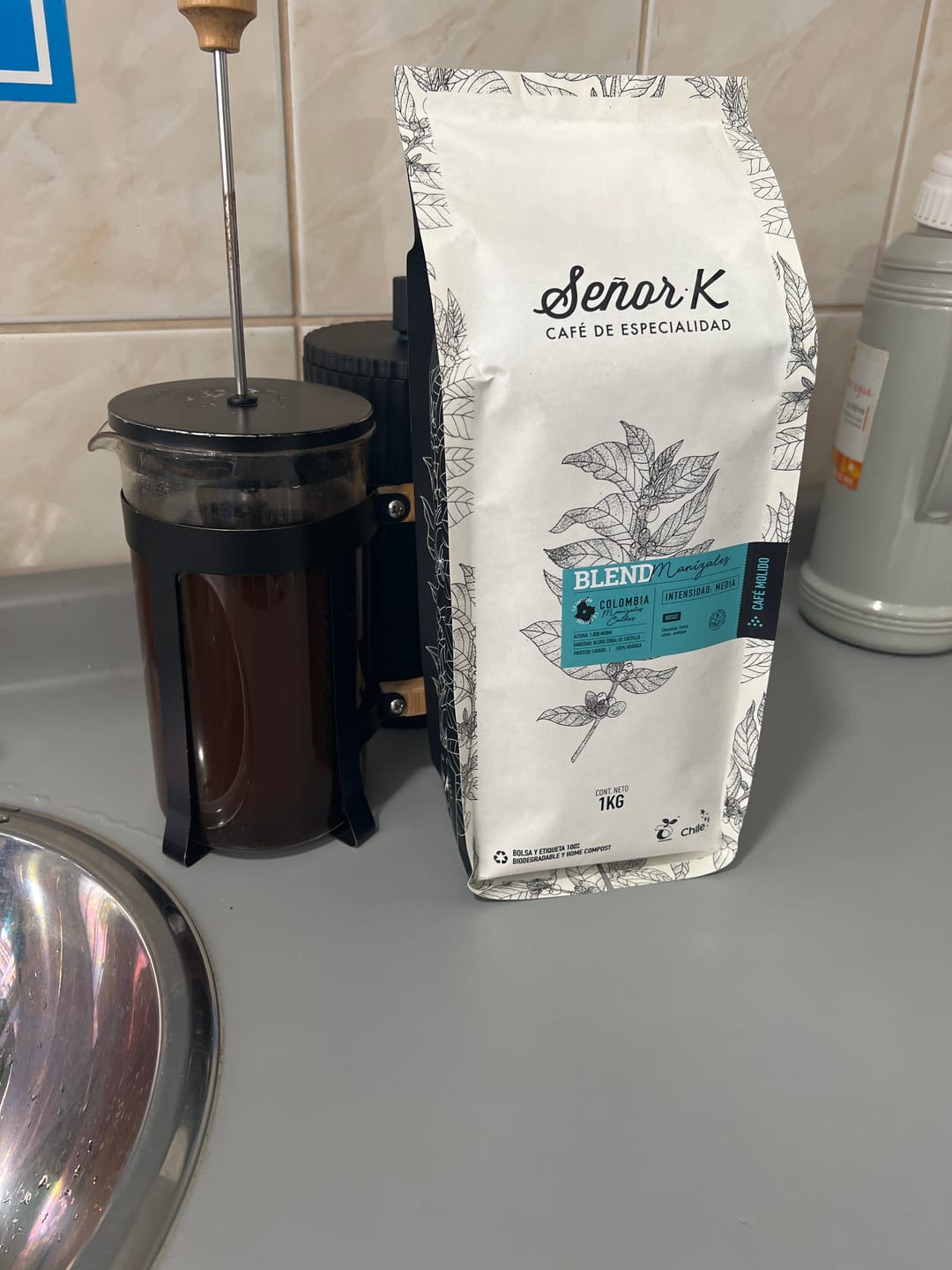 Customer photo review of Colombia | Blend Manizales Bolsa 1KG |GRANO ENTERO