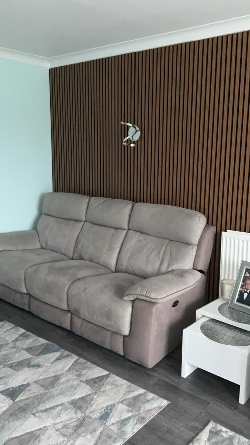 Customer photo review of Wall Panel Installation Adhesive