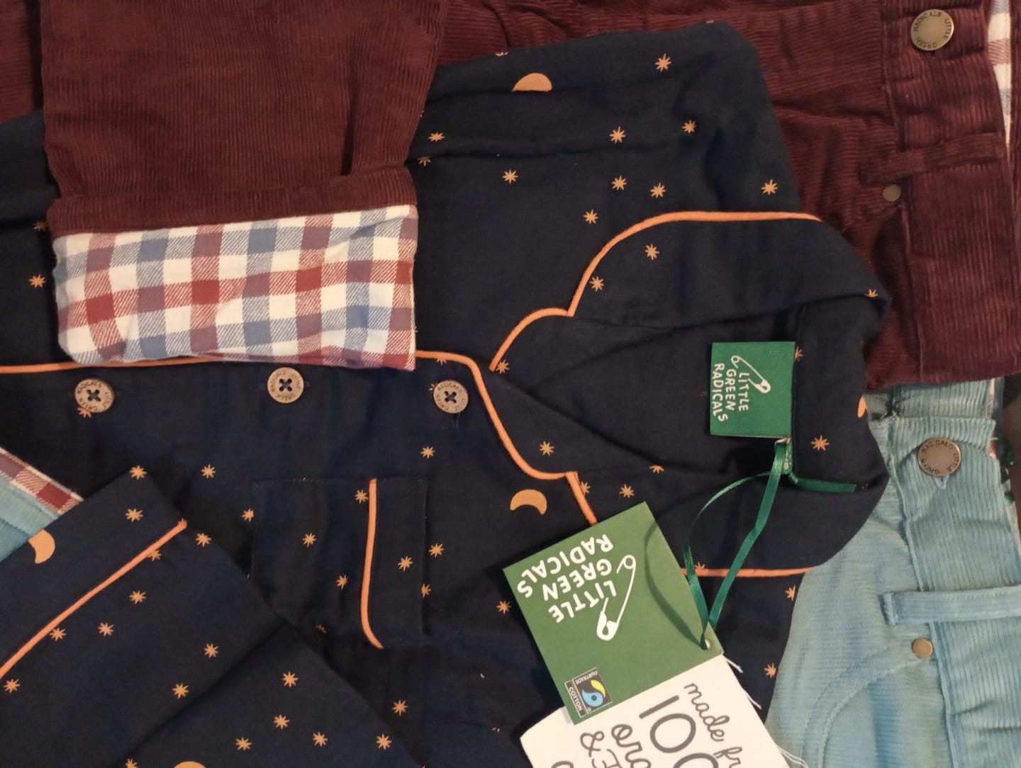 Customer photo review of Dark Night Classic Pyjamas
