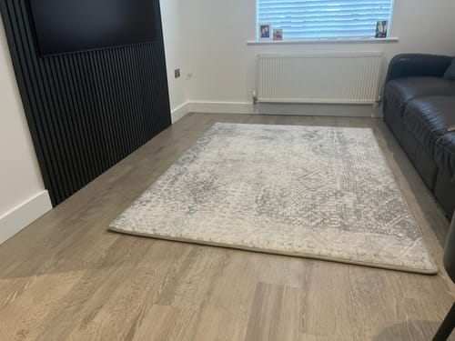 Customer photo review of The Mellow Mat® Designer Print | Light Grey (Soft Touch Sensory Tatami Rug)