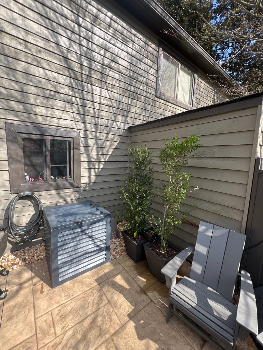 Customer photo review of Central AC Cover - Black