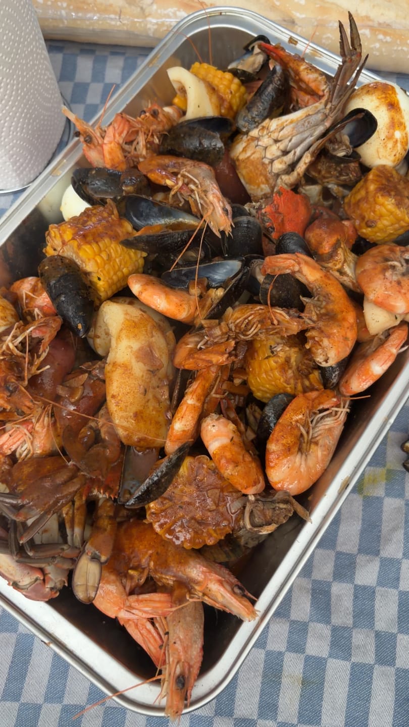 Customer photo review of Seafood Boil Bomb